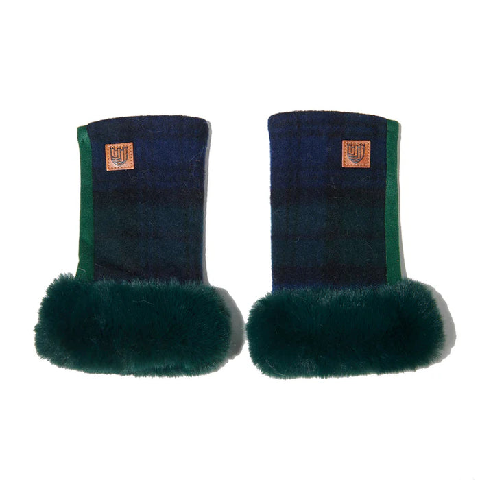 Lambswool Mitten - Black Watch Tartan