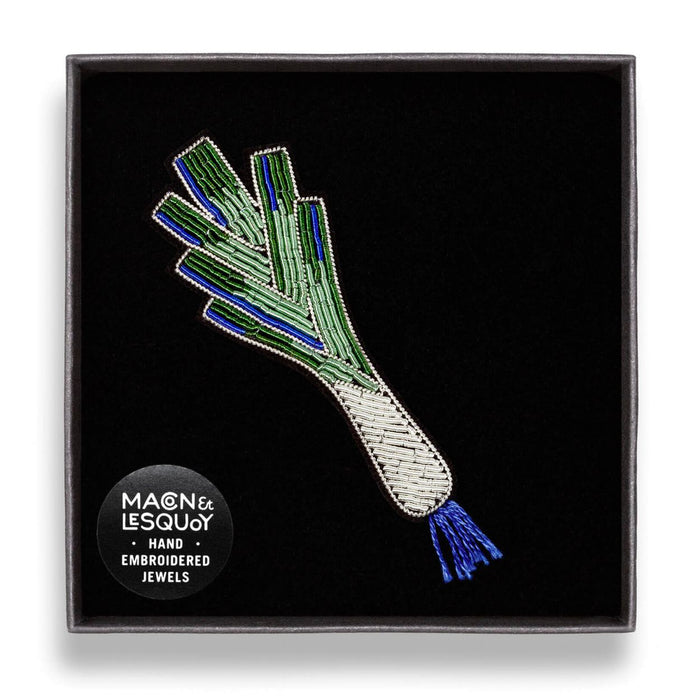 Leek Brooch