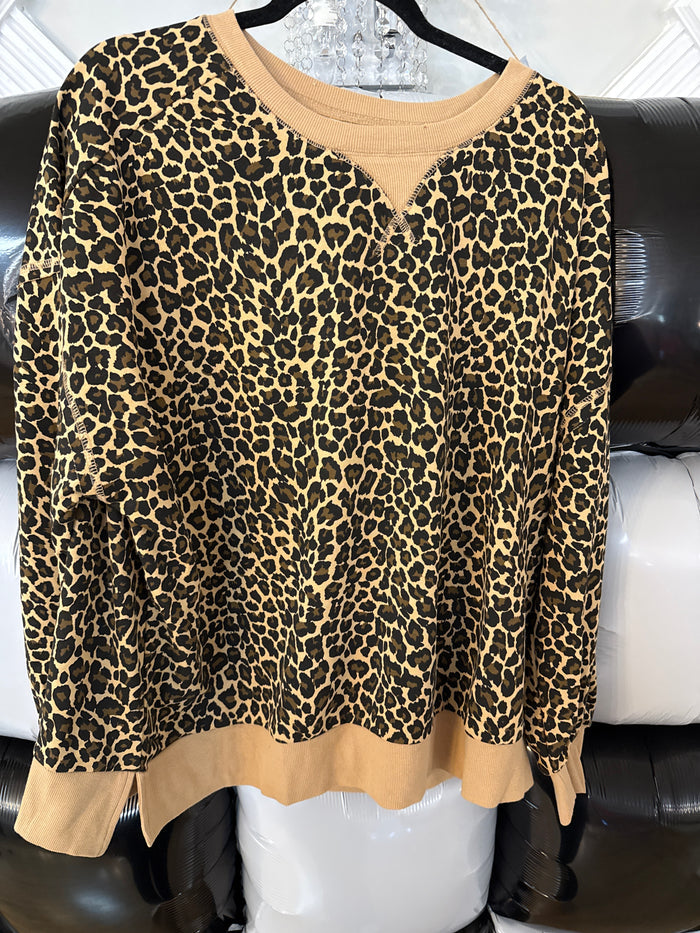 Leopard Casual Top