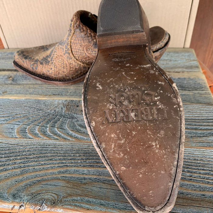 Liberty Black Victoria Mule
