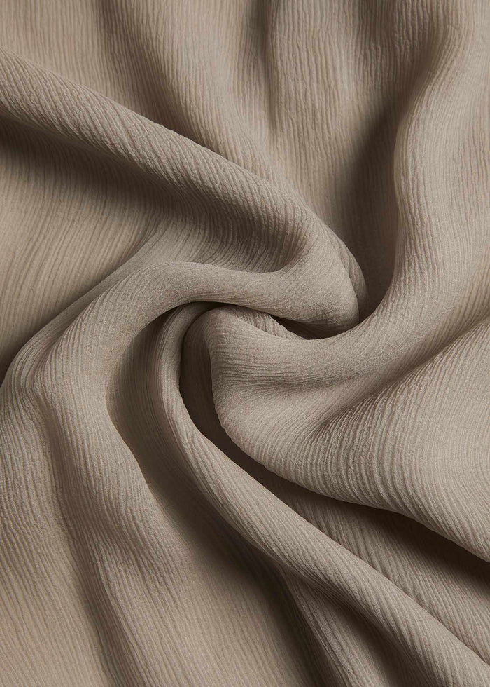 Light Grey Chiffon Silk Hijab