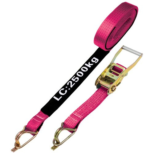 Linq 50mm X 9m Ratchet Strap In Pink RTDJ509