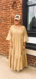 Livy Lou's Pleated Floral Print