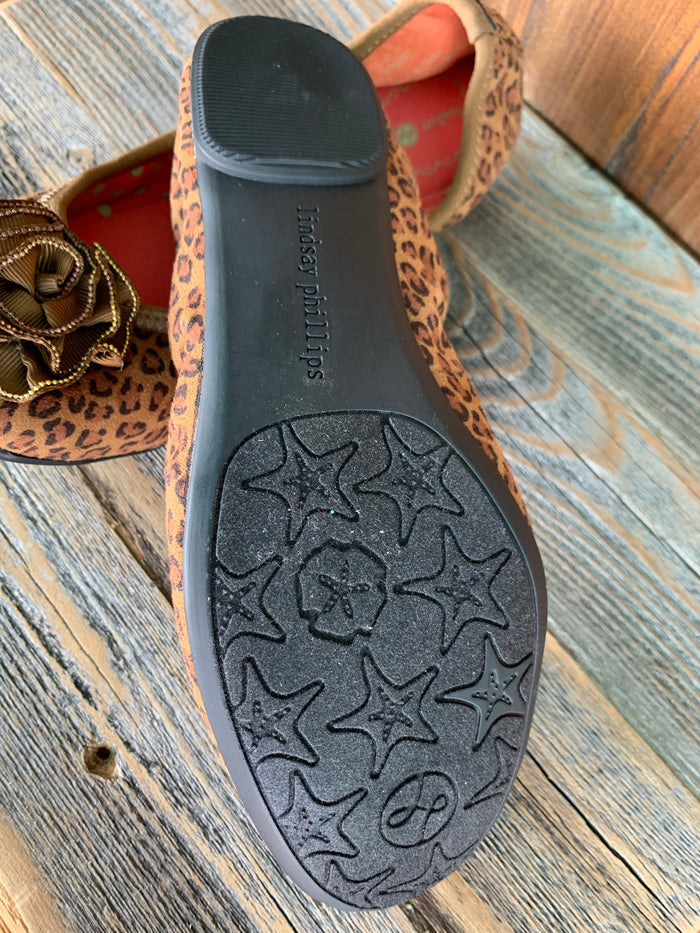 Liz Cheetah Ballet Slipper
