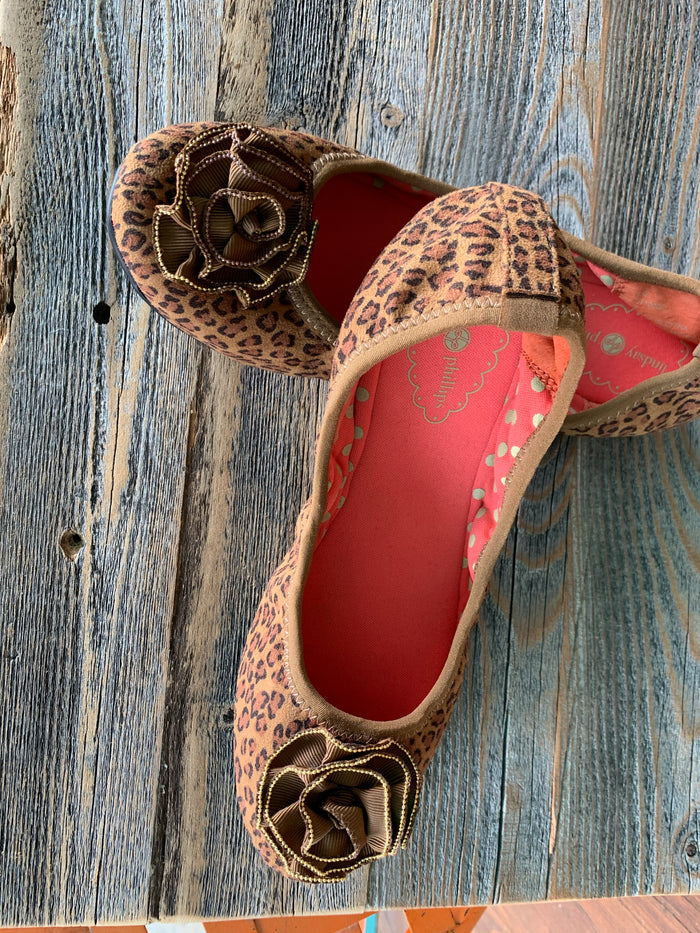 Liz Cheetah Ballet Slipper