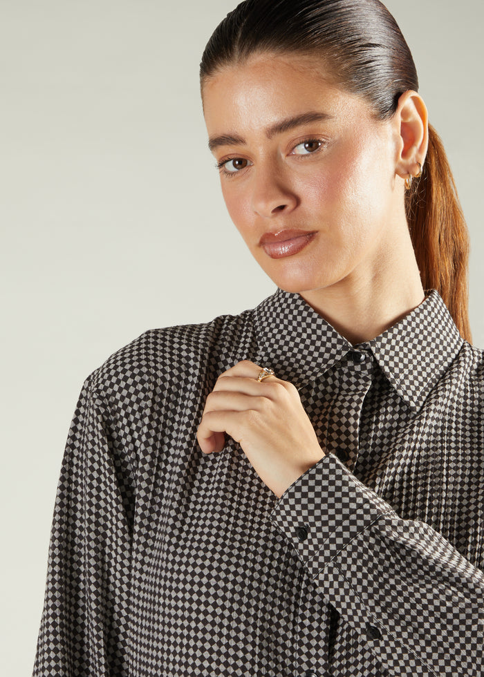 Long Shirt Argyle