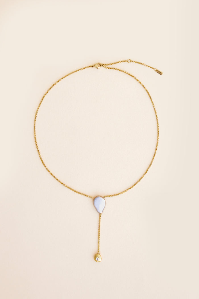 ACLER ONLINE AU LUCIA CAST DRIP NECKLACE AE230719N-GOLD-GOL-OS