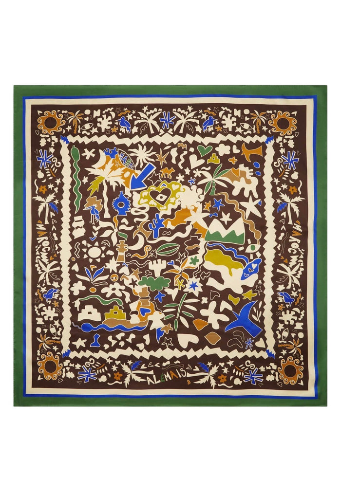 Maroc Silk Scarf (Multi)