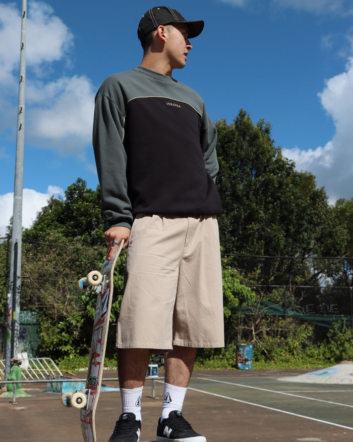 Mens 2k Stone Crew Neck