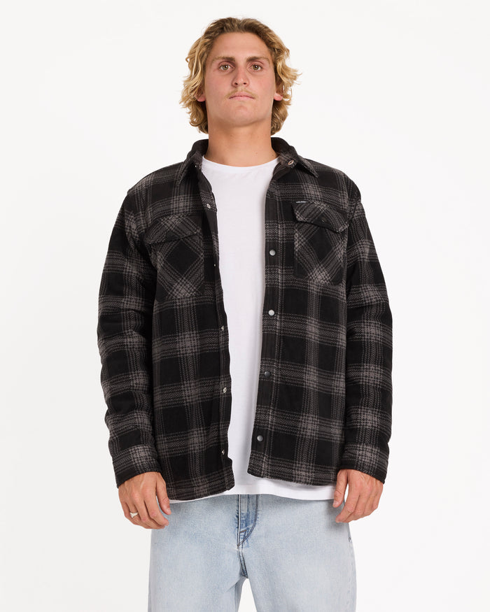 Mens Bowered Shacket