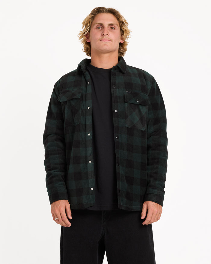 Mens Bowered Shacket