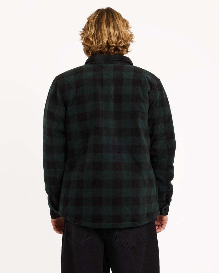 Mens Bowered Shacket