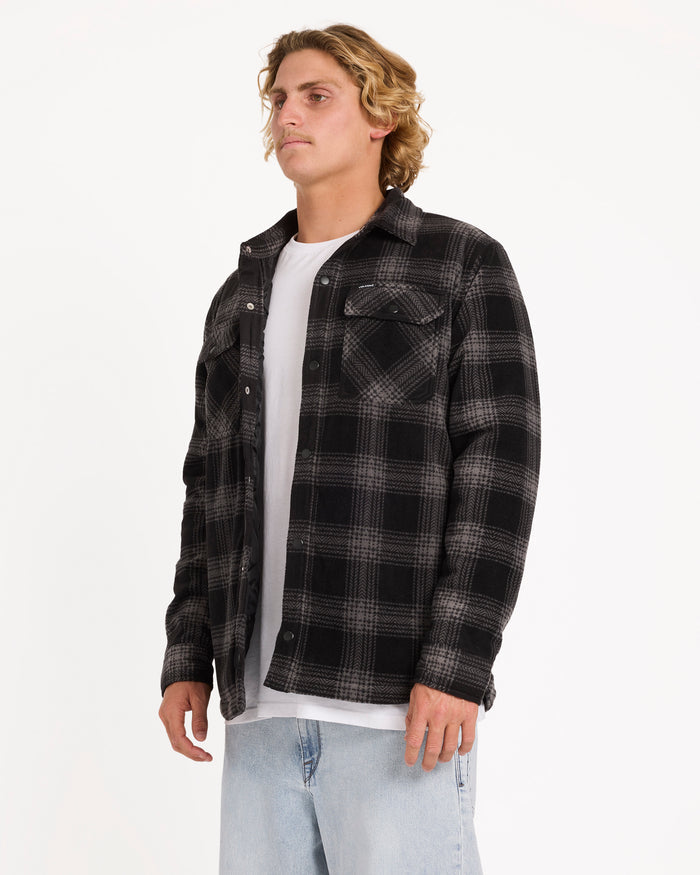 Mens Bowered Shacket