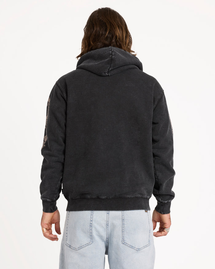 Mens Die By The Stone Zip Up Hoodie