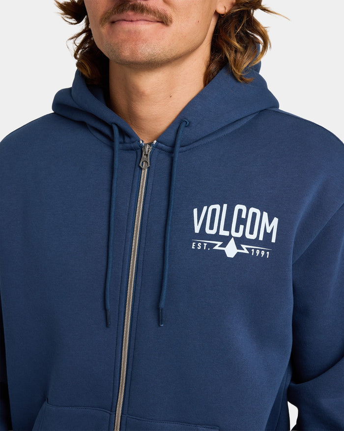 Mens Roundabout Zip Up Hoodie