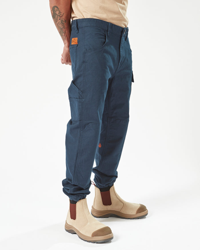 Mens Volcom Workwear Caliper Cuffed Pant