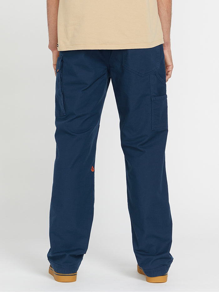 Mens Volcom Workwear Caliper Relaxed Work Pant