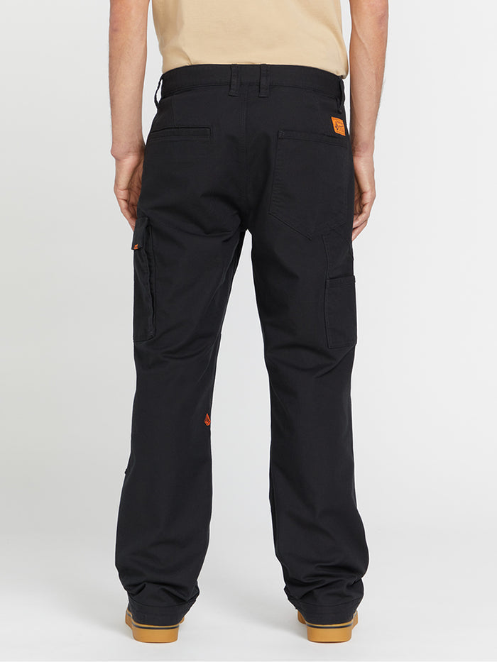 Mens Volcom Workwear Caliper Relaxed Work Pant