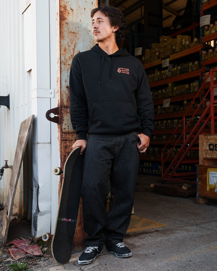 Mens Volcom Workwear Pullover Fleece