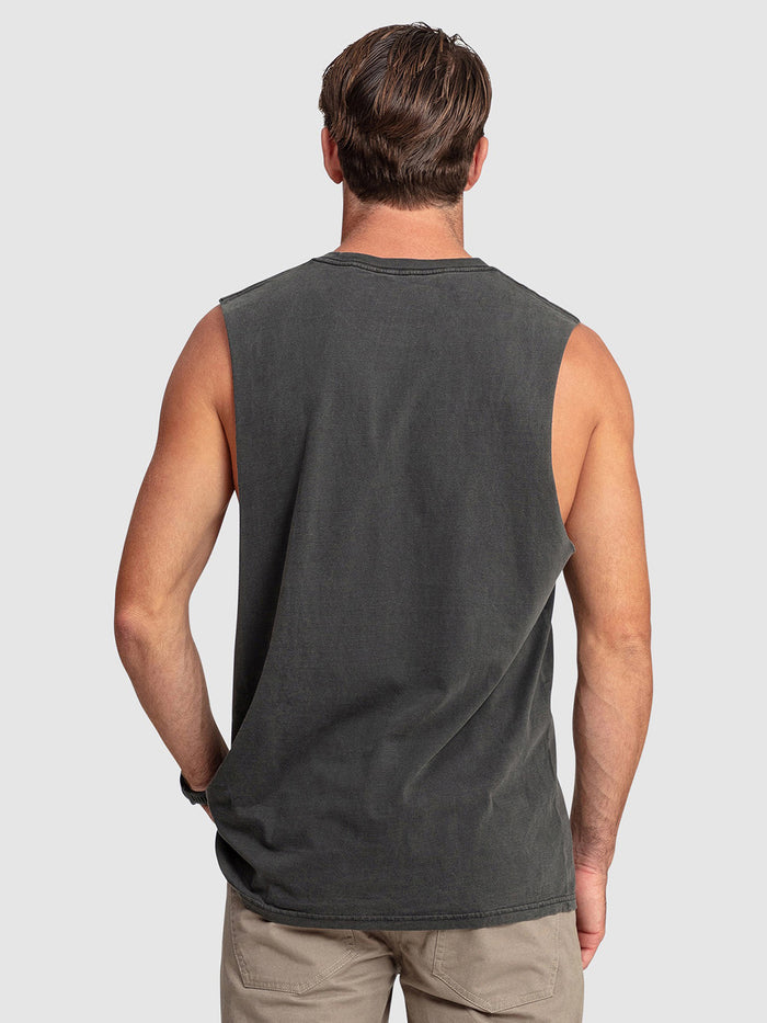 Mens Wash Muscle Tee