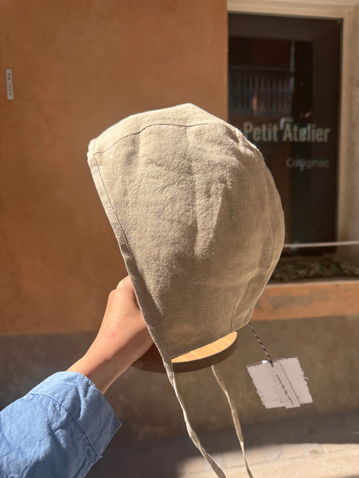 Mica Cereal Linen Bonnet