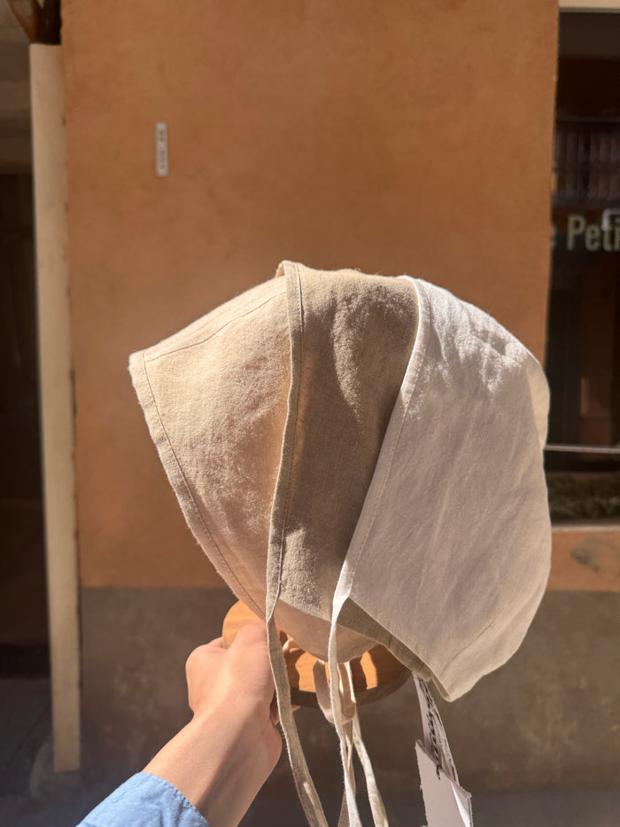 Mica Cereal Linen Bonnet