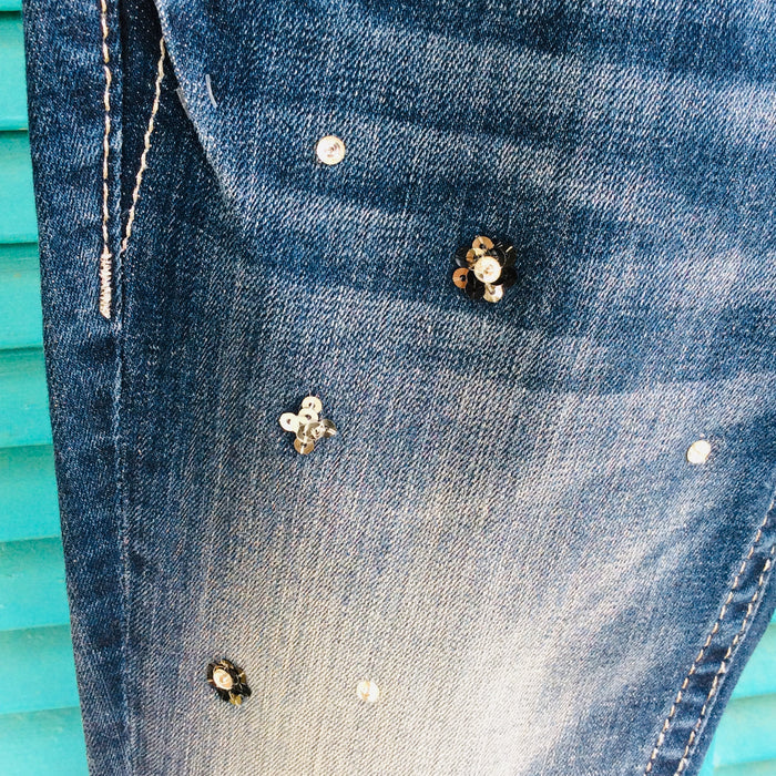 Miss Me Jean w/ Sequin Detail