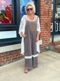 Mocha jumpsuit