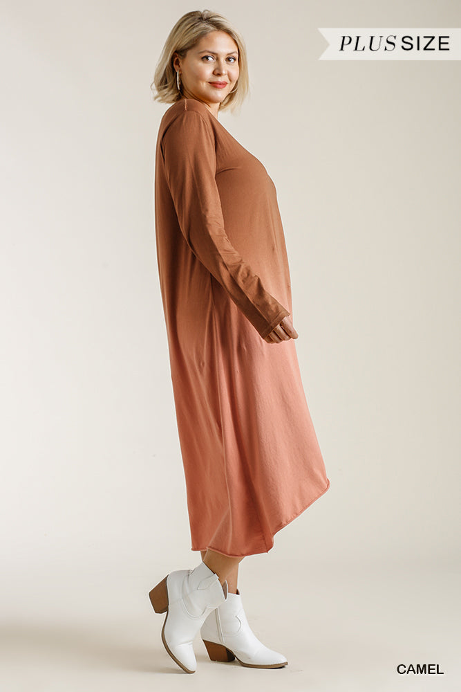 Ombre Midi Dress