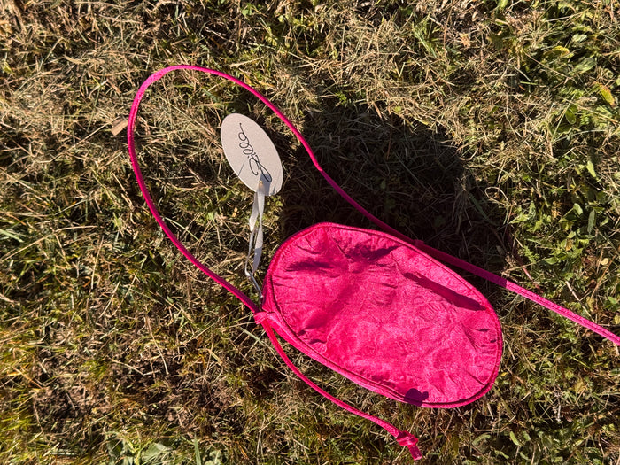 Oval bag Fuxia