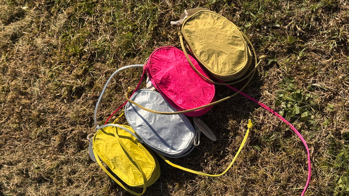Oval bag Fuxia