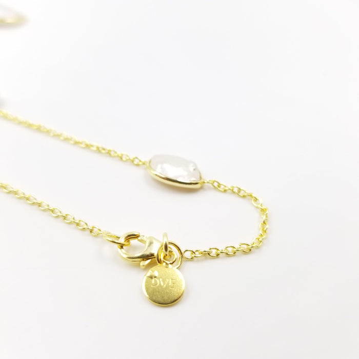 Oval Running Water Pearl Necklace - OurDve