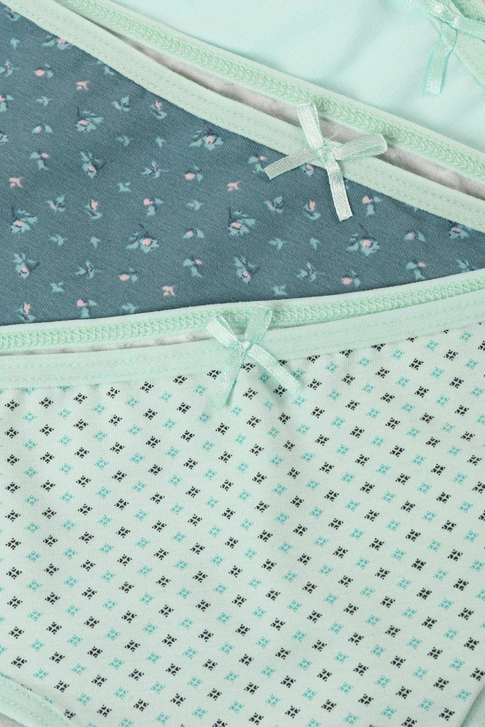 Pack of 3 Colored Brief Panties - Carina - كارينا