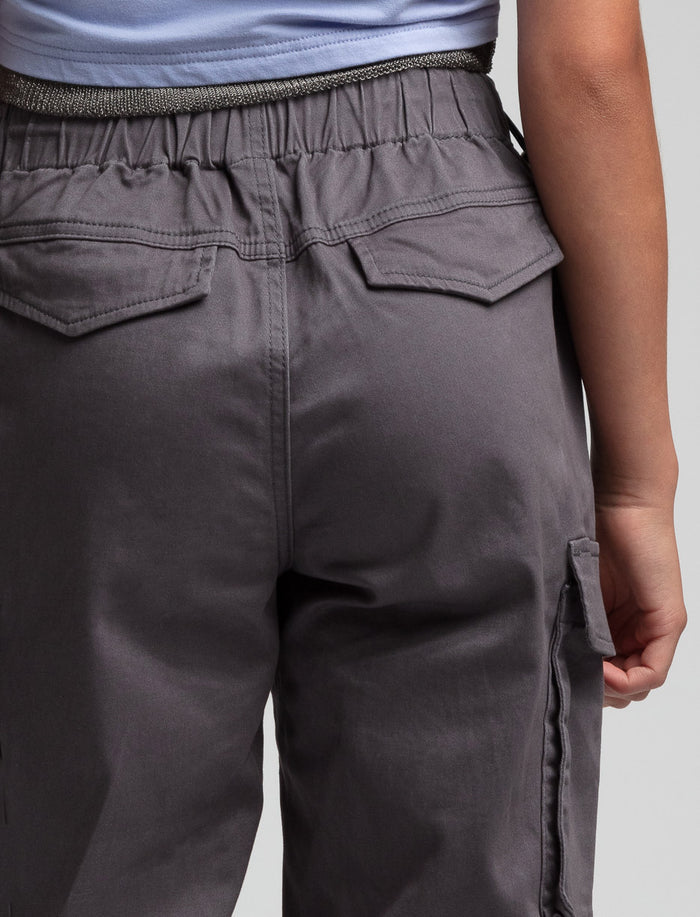 Pantalon parachute à poches cargo