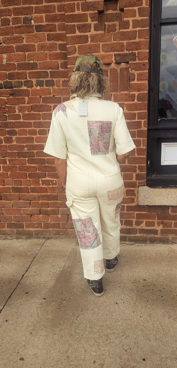 Patchwork Coveralls