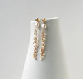 Wedding Jewelry Laura Stark Designs Pearl Post Dangle Earrings