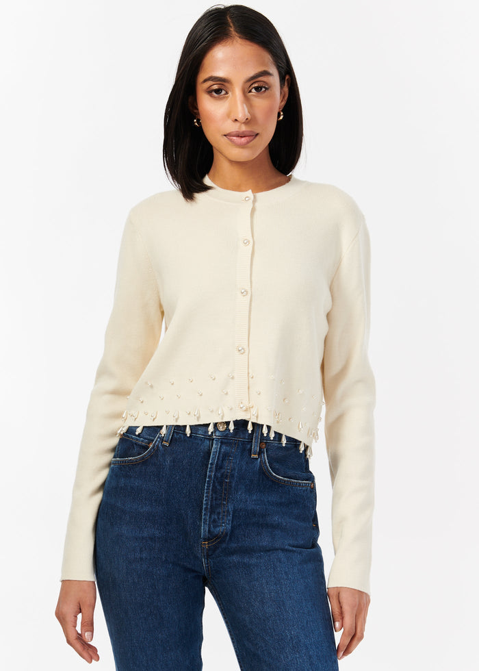 Perdita Cardigan (Macadamia)