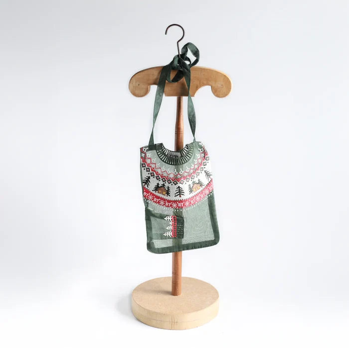 Pochette Pull Vert Petit