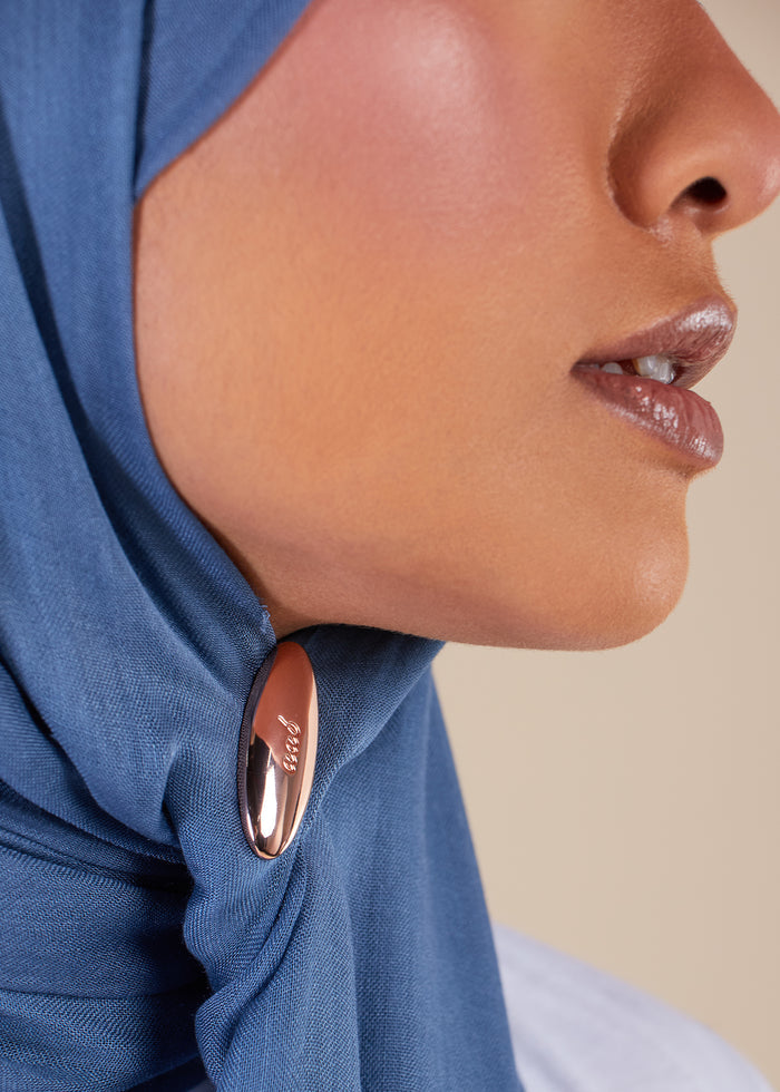 Premium True Teal Modal Hijab