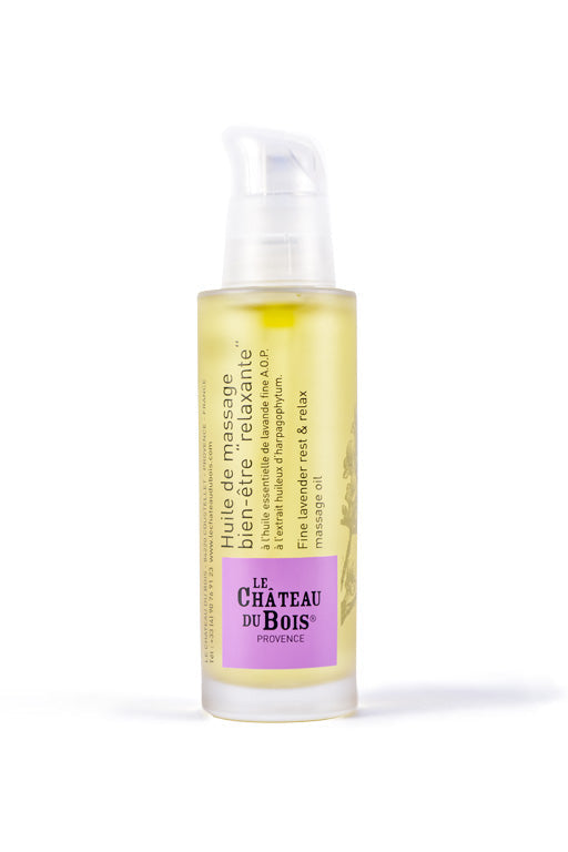 RELAXATION MASSAGE OIL WITH FINE LAVENDER ORGANIC 1.6 FL.OZ.US
