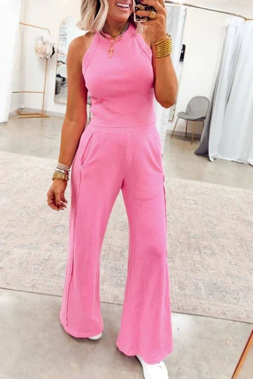 Ribbed Tank and Pants set