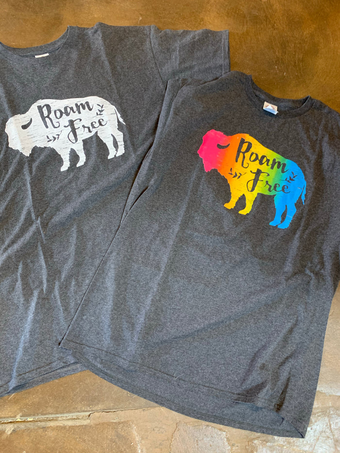 Roam Free Buffalo T Shirt
