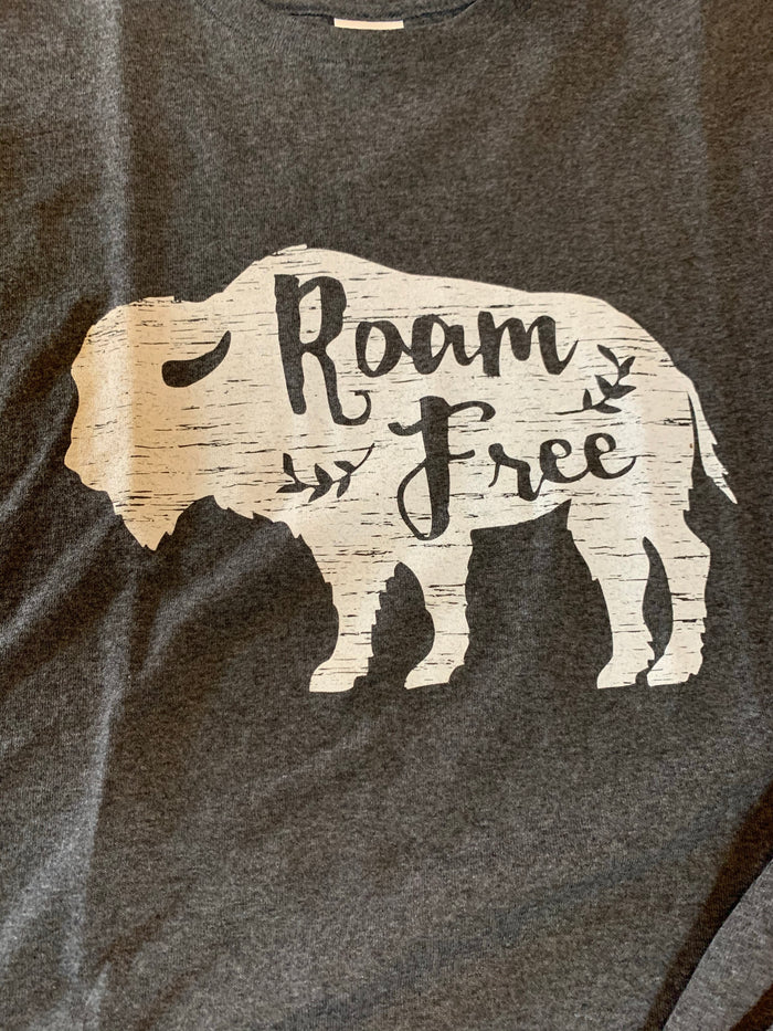 Roam Free Buffalo T Shirt