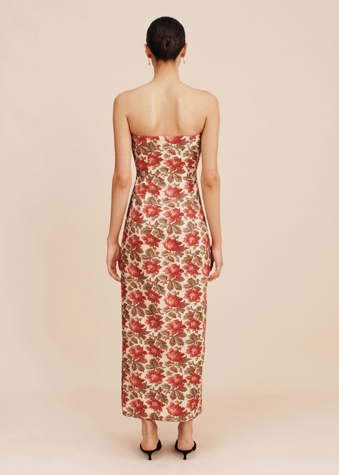 Rosalie Strapless Dress (Rose Bud)