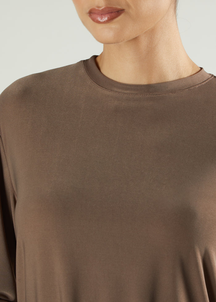 Second Skin Top Chestnut