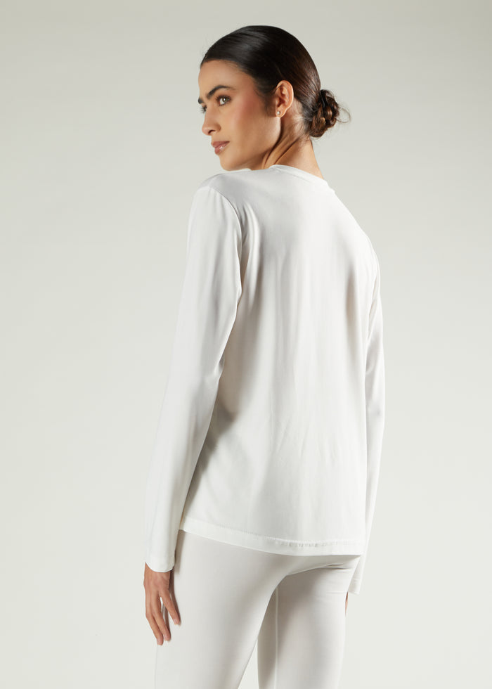 Second Skin Top Ivory