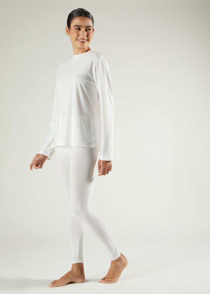 Second Skin Top Ivory