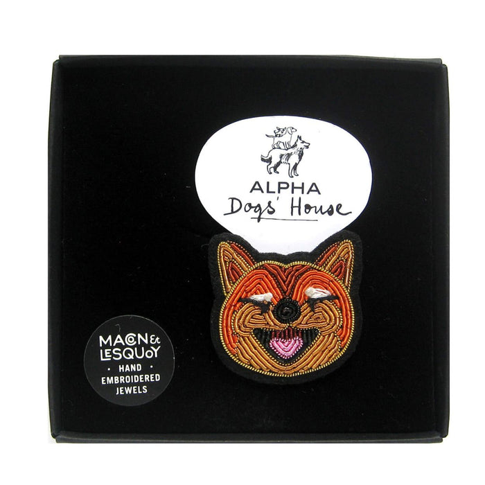 Shiba Brooch