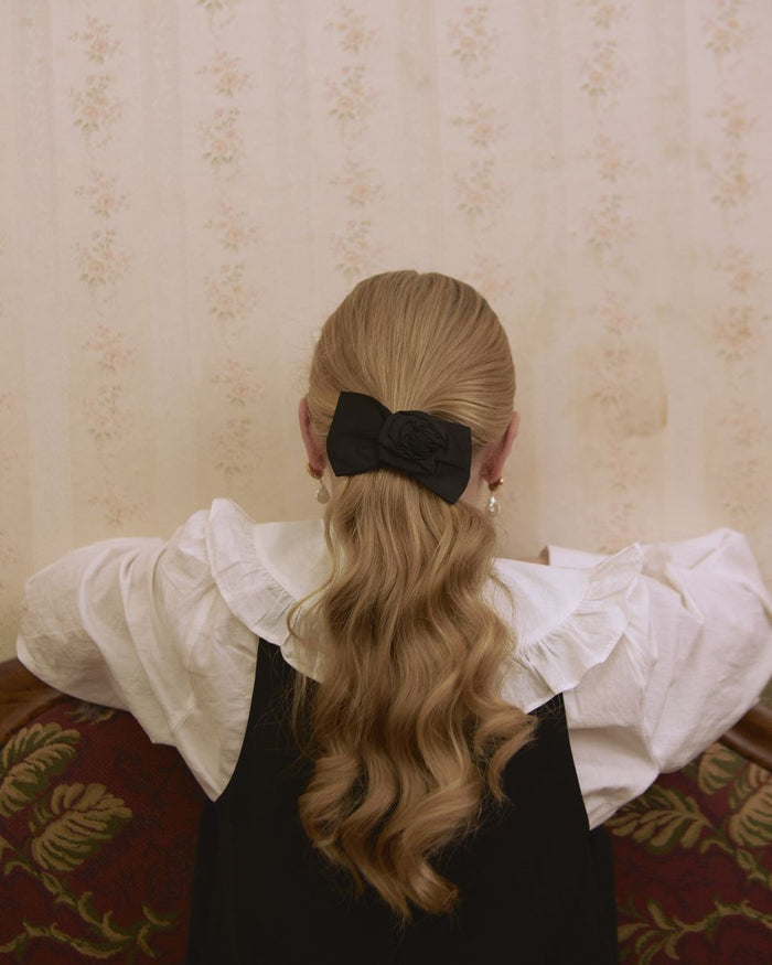 Silk Rose Bow