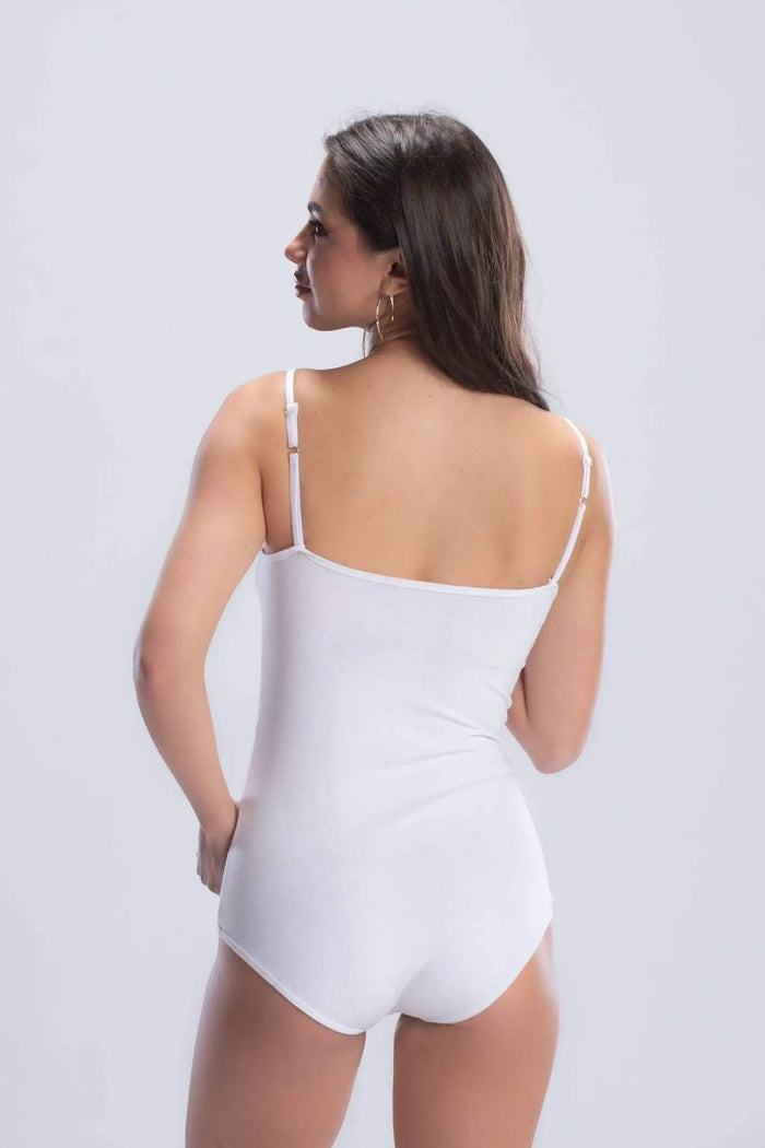 Cotton Plain Bodysuit - Carina - كارينا